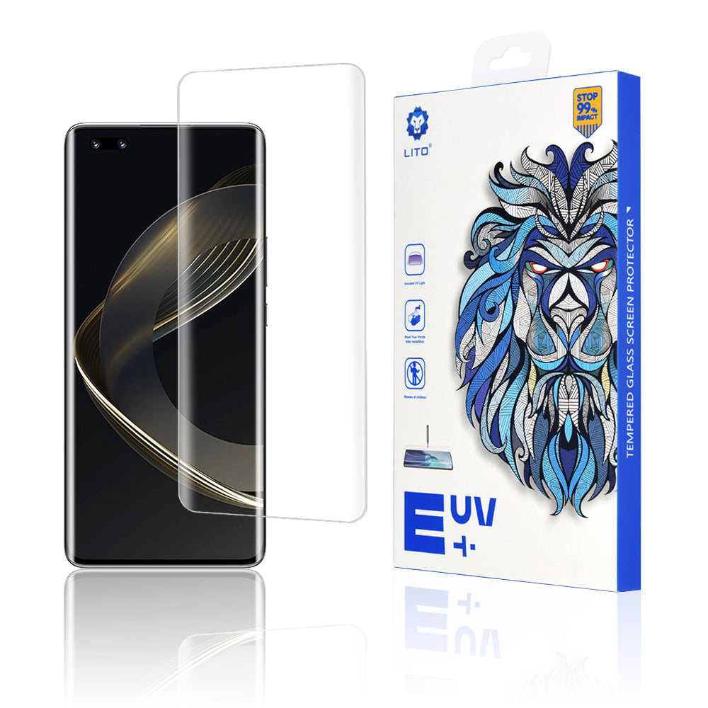 Ochranná fólia na displej Lito pre Huawei nova 11 Pro, tvrdené sklo, UV lepidlo, 3D
