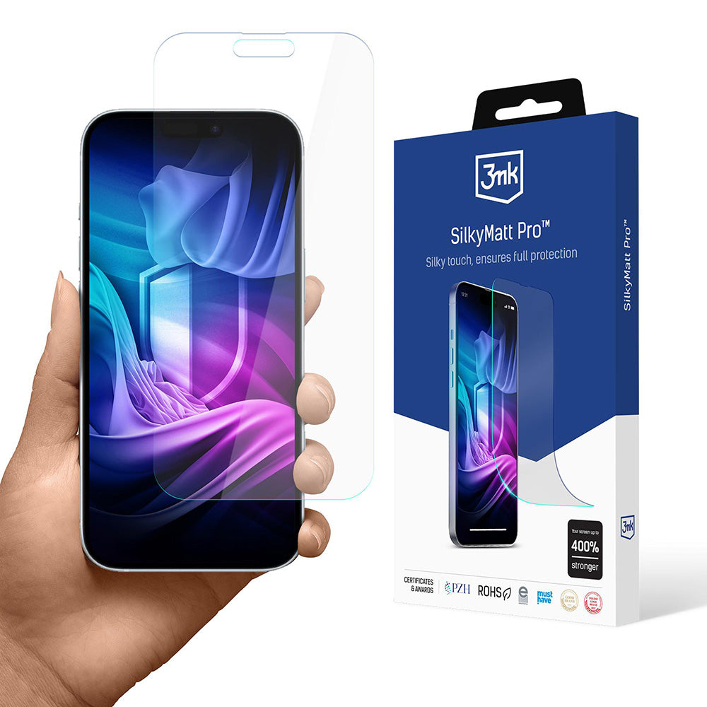 Ochranná fólia na displej Matte 3MK Silky Pro pre Apple iPhone 17, Plast