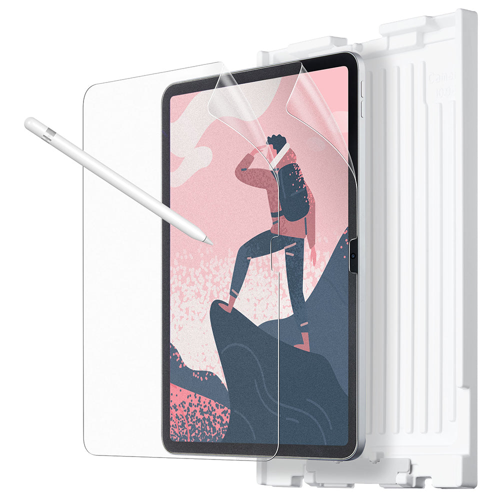 Ochranná fólia Matte ESR Paper Feel pre Apple iPad (2025) / (2022), Plast, Sada 2 kusy