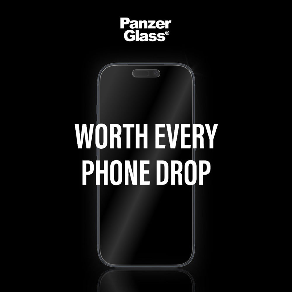 Ochranná fólia Matte PanzerGlass Armor EasyAligner pre Apple iPhone 17 / 16 Pro, Kalené sklo, Full Glue