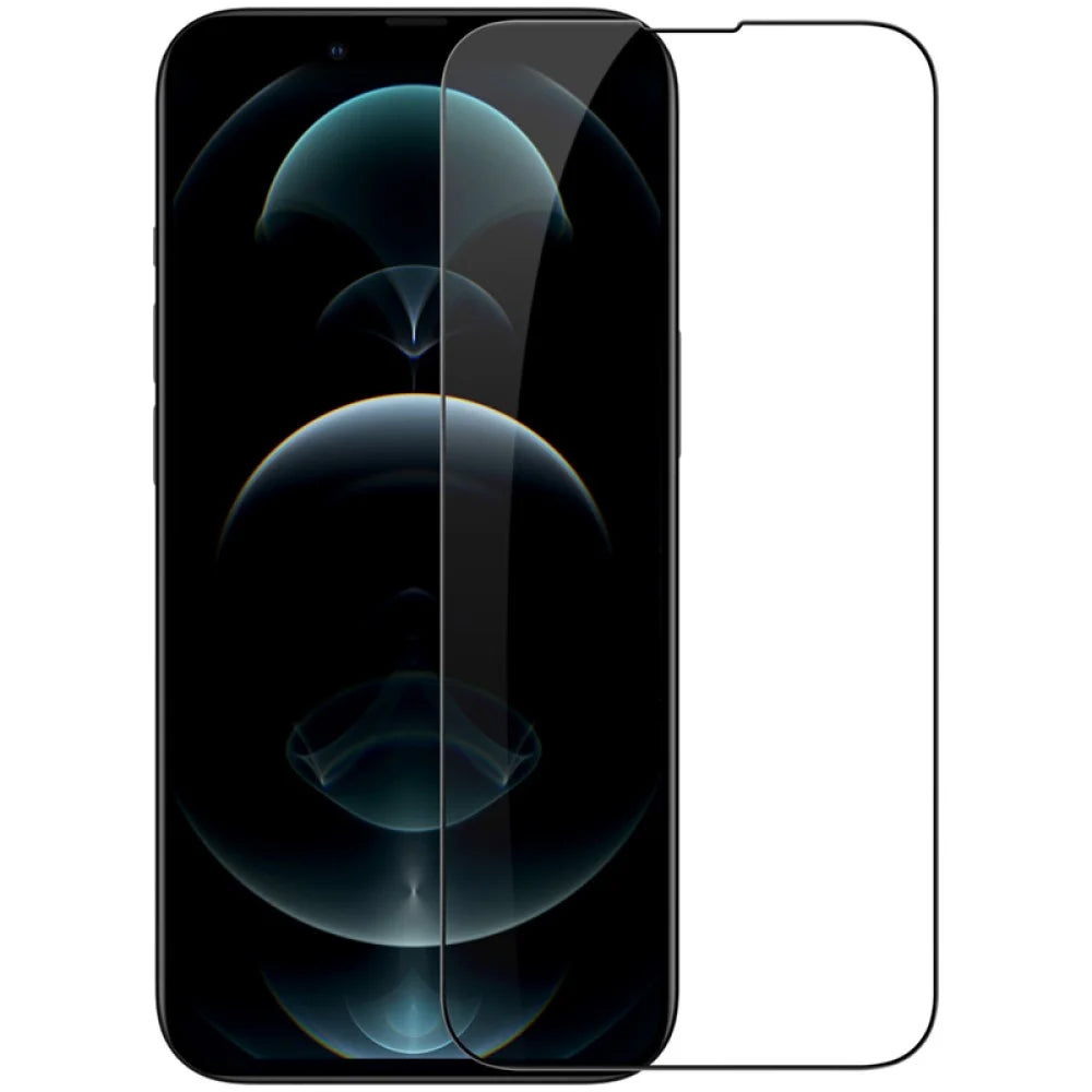 Ochranná fólia na displej Nillkin CP+ Pro pre Apple iPhone 17e / 16e / 14 / 13 Pro / 13, tvrdené sklo, plné lepidlo, čierna