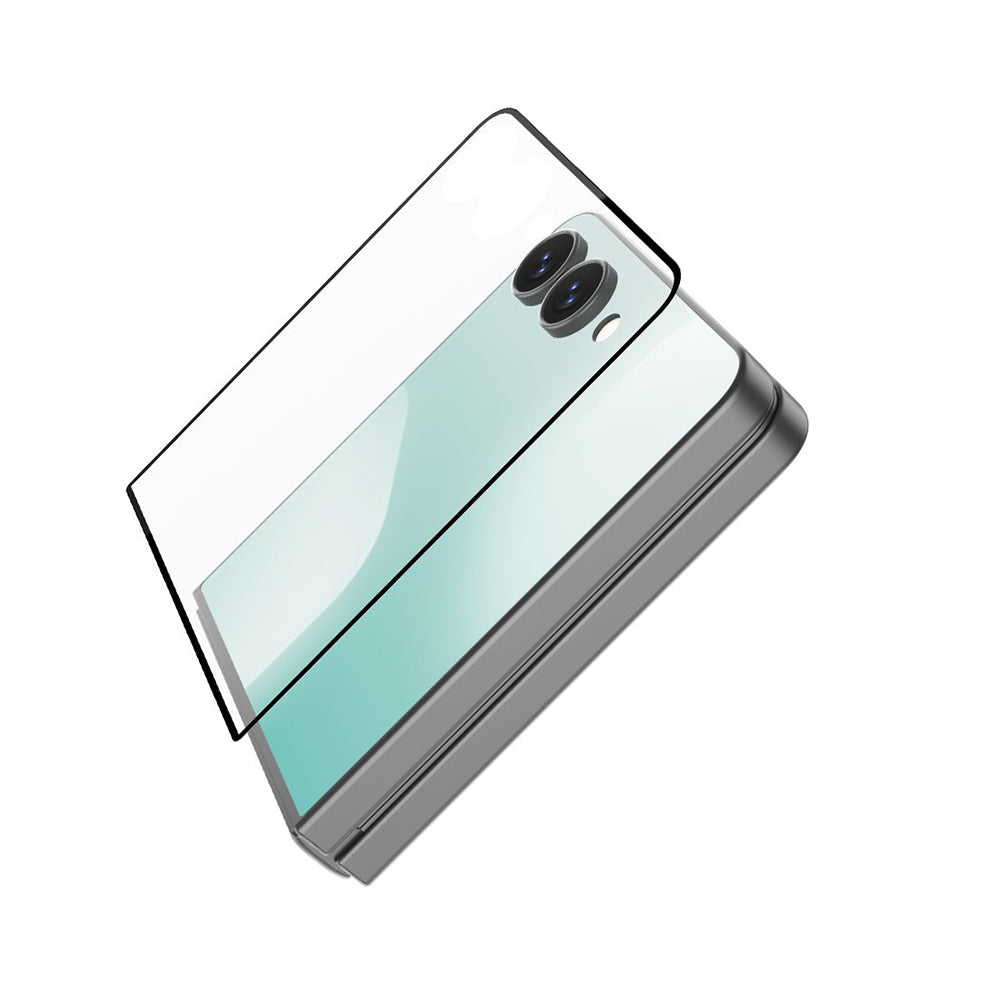 Ochranná fólia na vonkajší displej Nillkin CP+ Pro pre Samsung Galaxy Z Flip8 F776 / Z Flip7 F766, tvrdené sklo, plné lepidlo, čierna