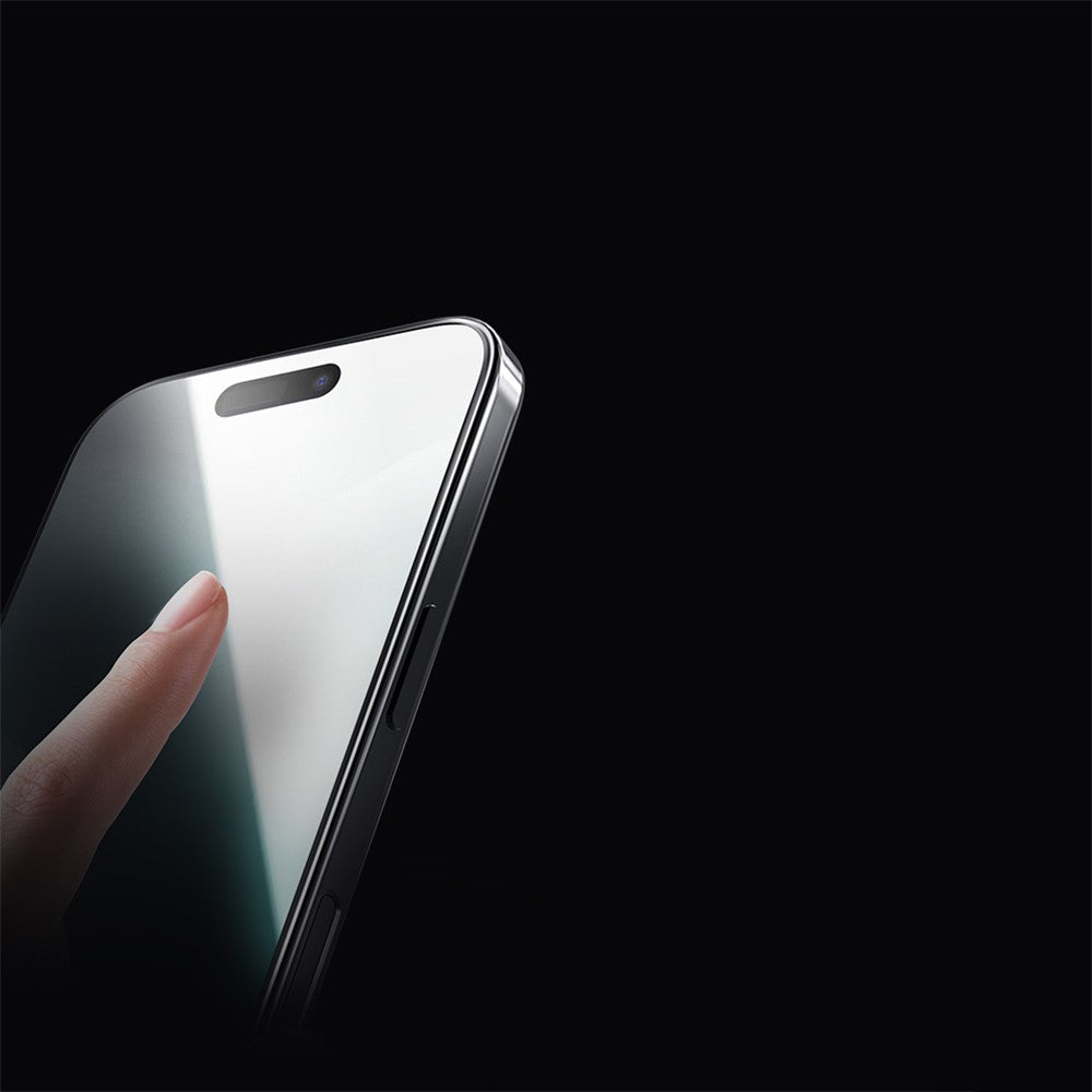 Ochranná fólia na displej Nillkin CP+ Pro s aplikátorom pre Apple iPhone 17, tvrdené sklo, plné lepidlo, čierna