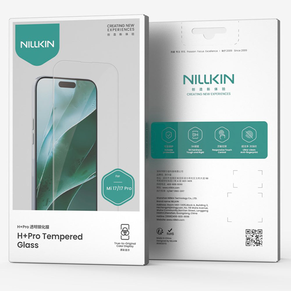 Ochranná fólia na displej Nillkin H+ Pro pre Xiaomi 17 Pro / 17, tvrdené sklo, plné lepidlo