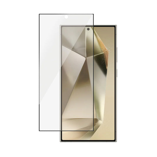 Ochranná fólia na displej PanzerGlass Safe. Ultra-Wide Fit EasyAligner pre Samsung Galaxy S24 Ultra S928, Kalené sklo, Full Glue, Čierna