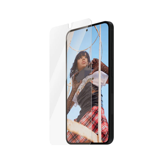 Ochranná fólia na displej PanzerGlass Safe. Ultra-Wide Fit EasyAligner pre Samsung Galaxy S25 S931 / S24 S921, Kalené sklo, Full Glue