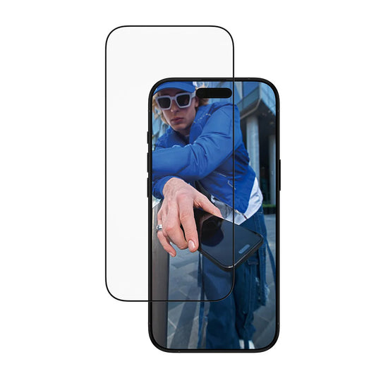 Ochranná fólia na displej PanzerGlass Ultra-Wide Fit EasyAligner pre Apple iPhone 17 Air, Tvrdené sklo, Full Glue, Čierna