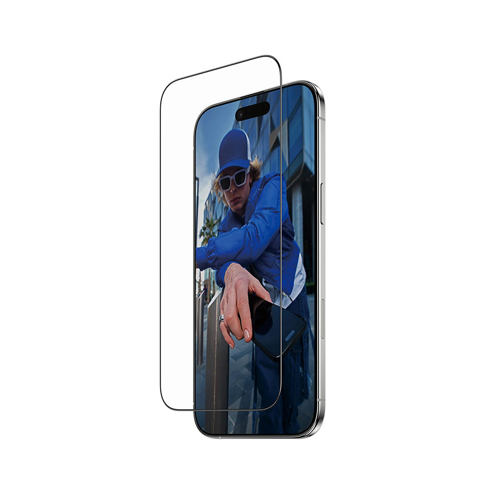 Ochranná fólia na displej PanzerGlass Ultra-Wide Fit Fastfit pre Apple iPhone 17 Air, Kalené sklo, Full Glue, Čierna