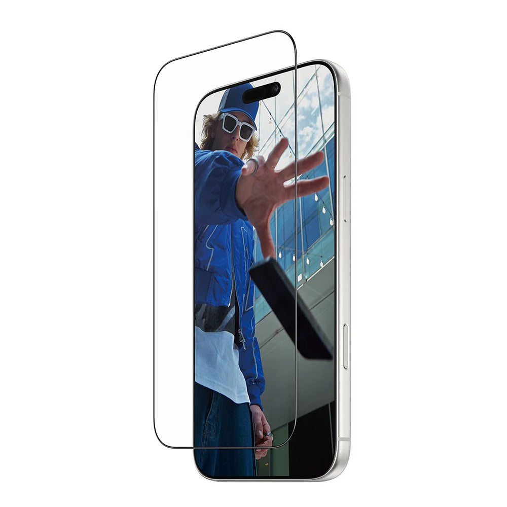 Ochranná fólia na displej PanzerGlass Ultra-Wide Fit Fastfit pre Apple iPhone 17 Pro Max, Kalené sklo, Full Glue, Čierna