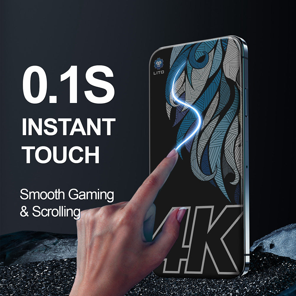 Ochranná fólia na displej Privacy Lito D+ Max 4K pre Apple iPhone 17 Air, Kalené sklo, Full Glue