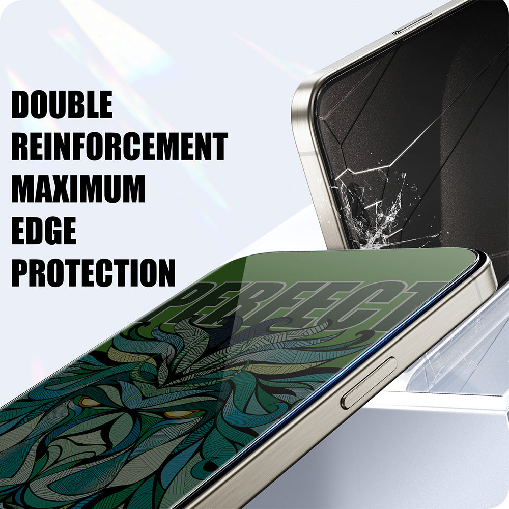 Ochranná fólia na displej Privacy Lito D+ Max Strong pre Apple iPhone 17 / 16 Pro, Tvrdené sklo, Full Glue