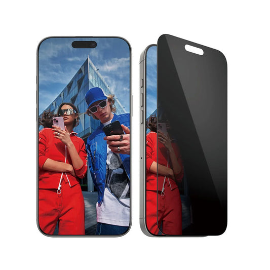 Ochranná fólia na displej Privacy PanzerGlass Ultra-Wide Fit EasyAligner pre Apple iPhone 16 Pro Max, Kalené sklo, Full Glue