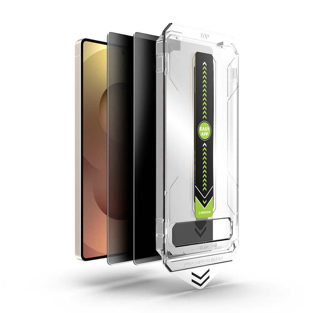 Ochranná fólia na displej Privacy Techsuit TitanGlass CrystalHD pre Samsung Galaxy S26 Ultra S948, Kalené sklo, Full Glue, Sada 2 kusy.
