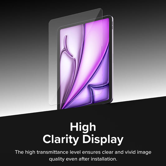 Ochranná fólia na displej Ringke Easy Slide pre Apple iPad Air 11 (2026) / Air 11 (2025), tvrdené sklo, plné lepidlo