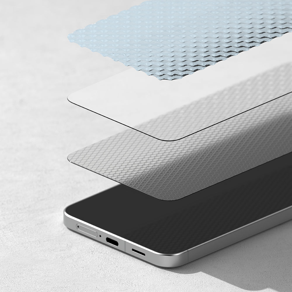 Ochranná fólia na displej Ringke Easy Slide pre Samsung Galaxy A57 5G, Tvrdené sklo, Full Glue, Sada 2 kusy
