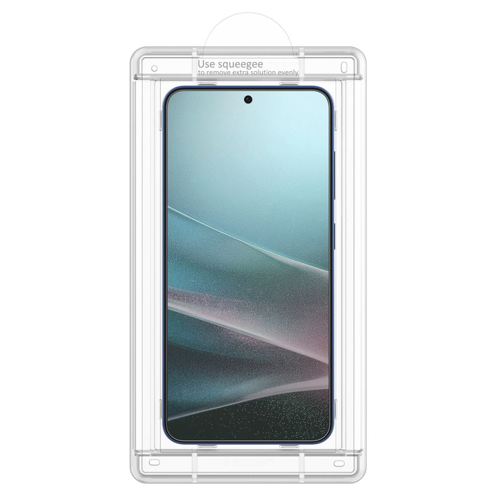 Ochranná fólia na displej Spigen Elite Shield EZ FIT HD pre Samsung Galaxy S25 S931, Plast AFL09091