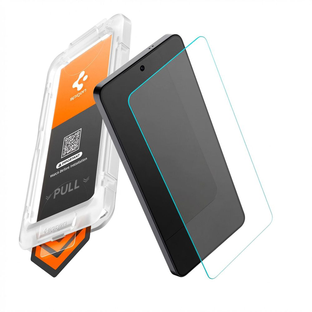 Ochranná fólia na displej Spigen GlastR EZ FIT Pro HD pre Samsung Galaxy S26 Plus S947, Tvrdené sklo, Full Glue AGL11086