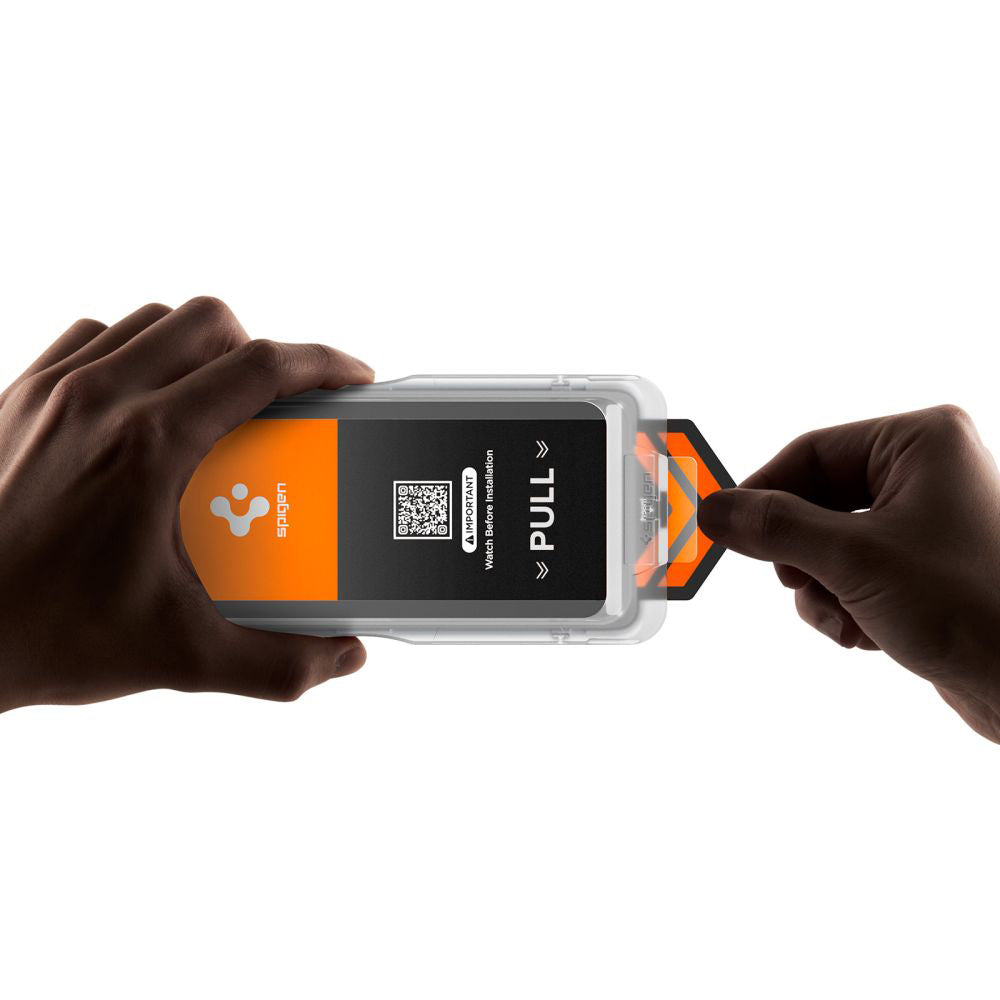 Ochranná fólia na displej Spigen GlastR EZ FIT Pro HD pre Samsung Galaxy S26 Plus S947, Tvrdené sklo, Full Glue AGL11086