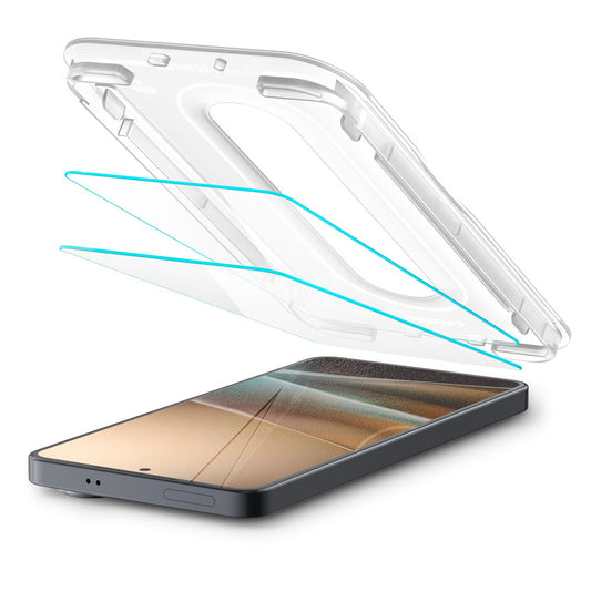 Ochranná fólia na displej Spigen GlastR EZ FIT Pro HD (Anti-Reflection) pre Samsung Galaxy S26 Plus S947, Kalené sklo, Full Glue, Sada 2 kusy