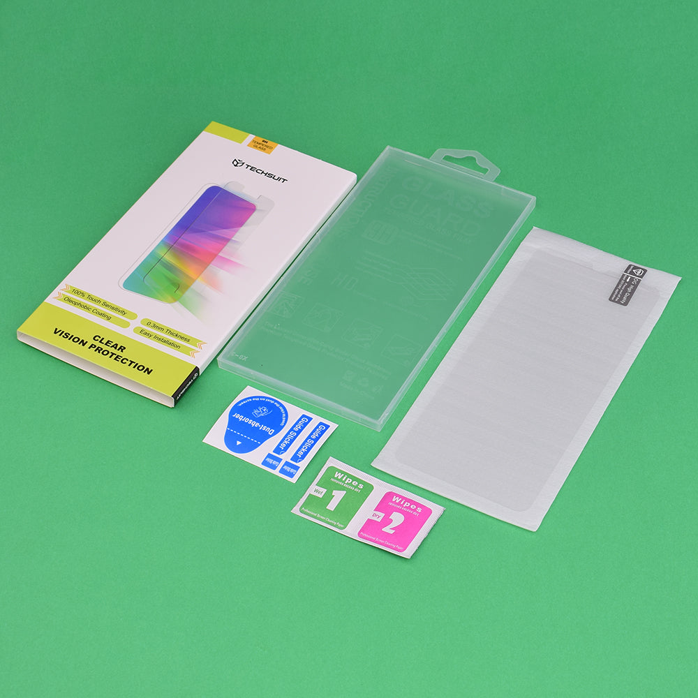Ochranná fólia na displej Techsuit Clear Vision pre Xiaomi 15T Pro, Tvrdené sklo, Full Glue
