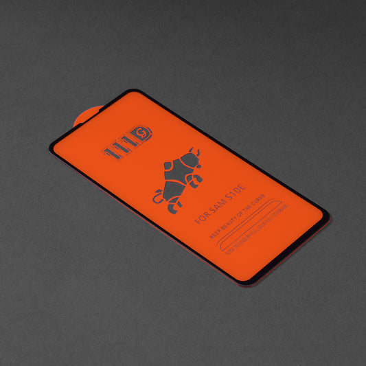 Ochranná fólia na displej Techsuit pre Samsung Galaxy S10e G970, tvrdené sklo, Full Glue, 111D, čierna