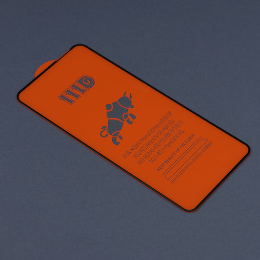 Ochranná fólia na displej Techsuit pre Xiaomi Redmi 10 2022 / 10 (2021), tvrdené sklo, Full Glue, 111D, čierna