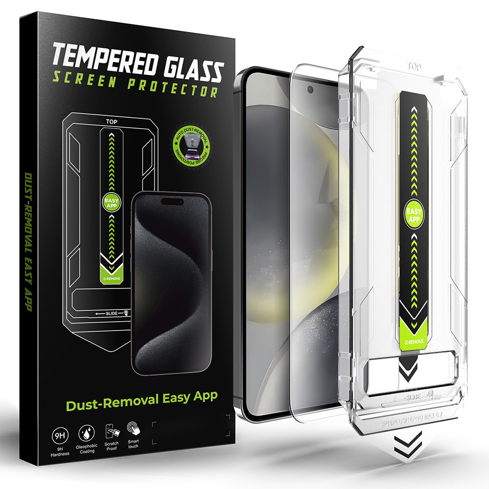 Ochranná fólia na displej Techsuit TitanGlass CrystalHD pre Samsung Galaxy S25+ S936 / S24+ S926, tvrdené sklo, plné lepidlo