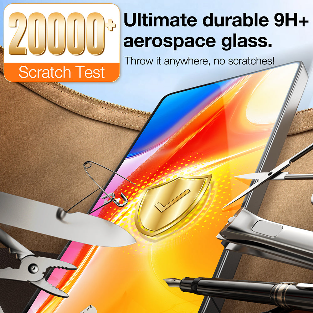 Ochranná fólia na displej Torras GlassGo Install Master pre Samsung Galaxy S25 Ultra S938, tvrdené sklo, plné lepidlo