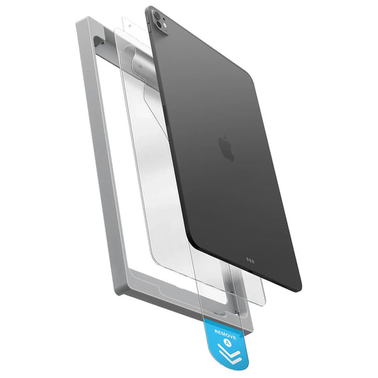 Ochranná fólia na obrazovku UNIQ Optix Exofit pre Apple iPad (2025), tvrdené sklo, plné lepidlo