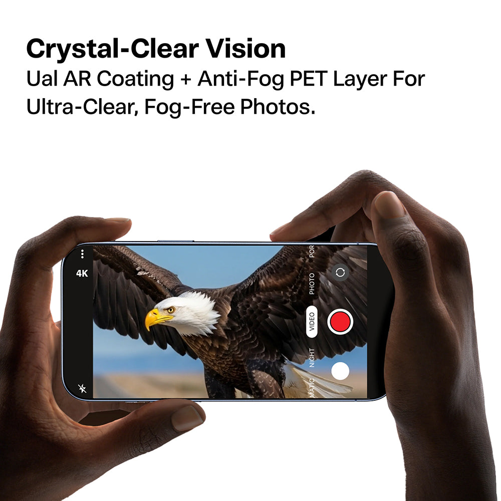 Ochranná fólia na zadnú kameru Torras Lensguard pre Apple iPhone 17 Pro Max / 17 Pro, tvrdené sklo, oranžová