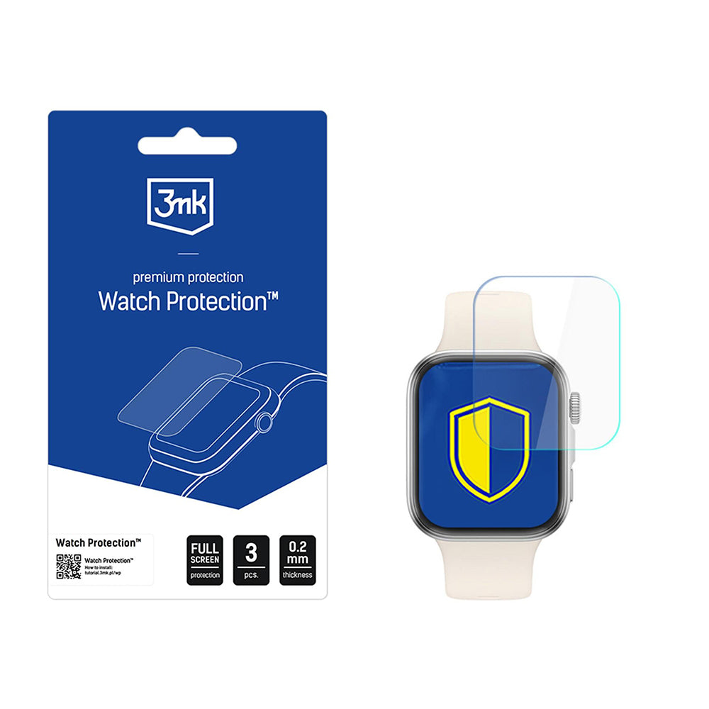 Ochranná fólia 3MK Arc pre Huawei Watch Fit 4, Sada 3 kusy, Plast