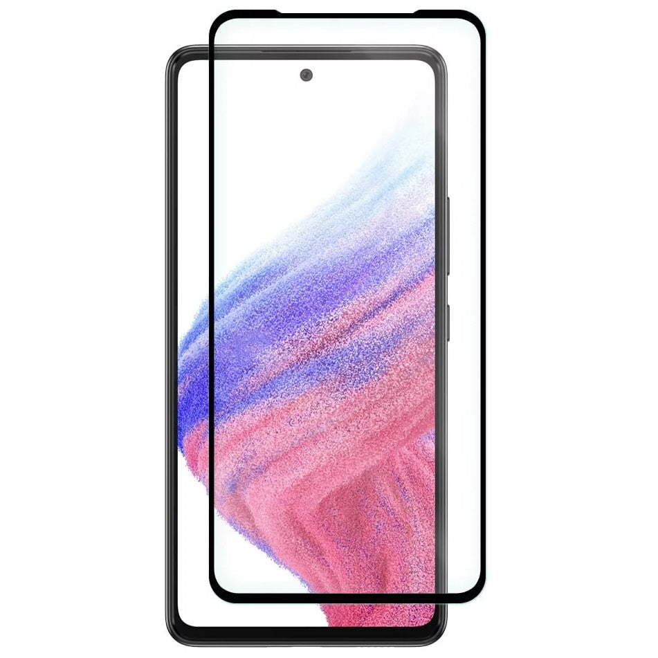 Ochranná fólia OEM na displej pre Samsung Galaxy A53 5G A536, Tvrdené sklo, Full Glue, 5D, Čierna