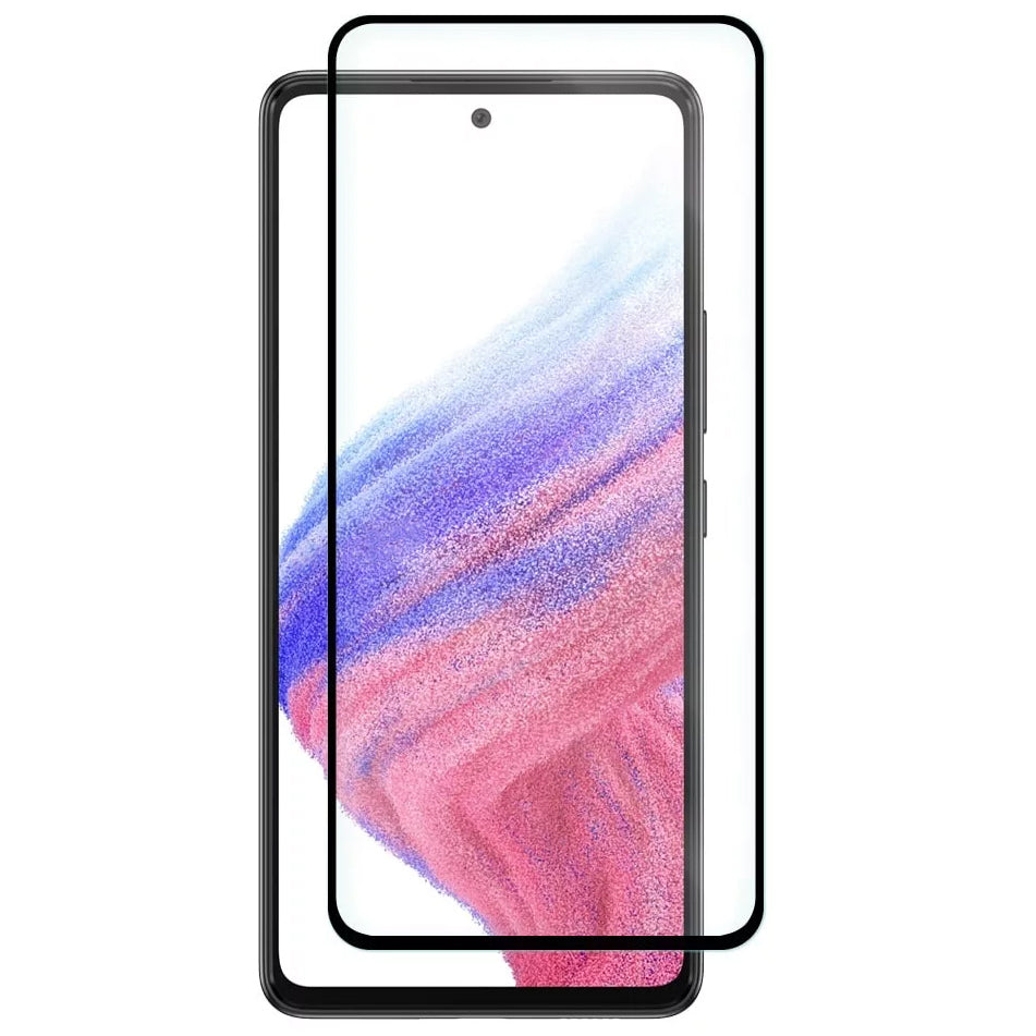 Ochranná fólia na displej OEM pre Samsung Galaxy A53 5G A536, Tvrdené sklo, Full Glue, 6D, Čierna