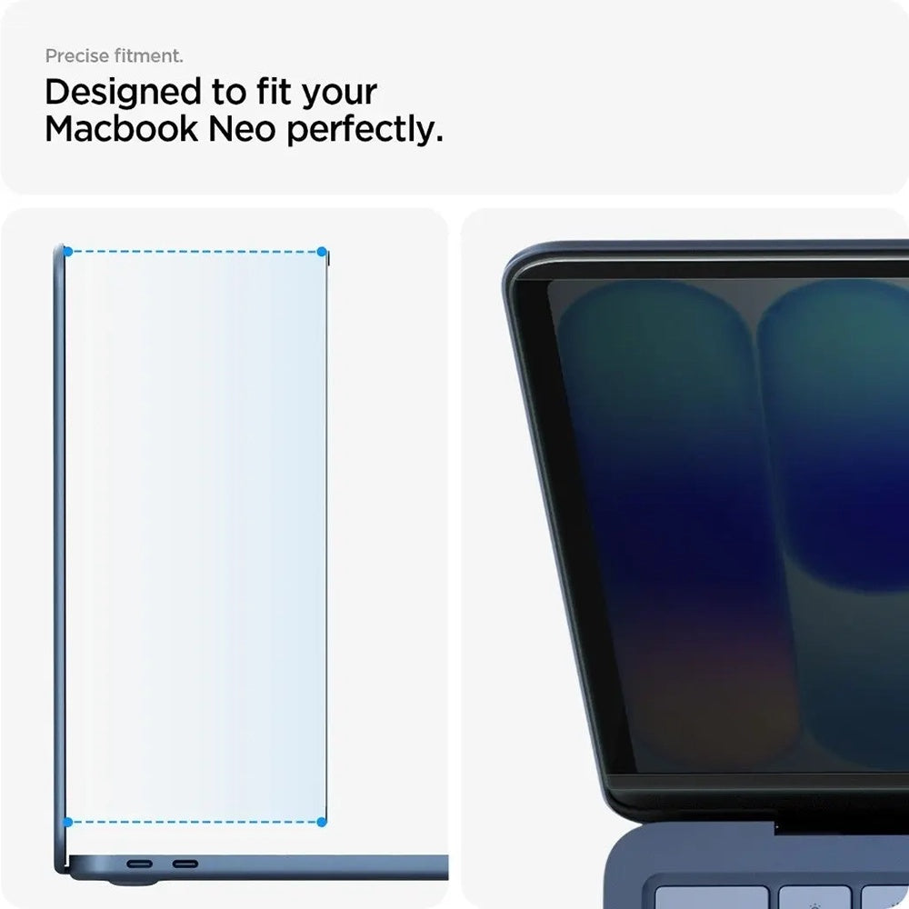 Ochranná fólia na obrazovku Privacy Spigen Safe View Magnetic pre Apple MacBook Neo 13 palcov, plast AFL11670