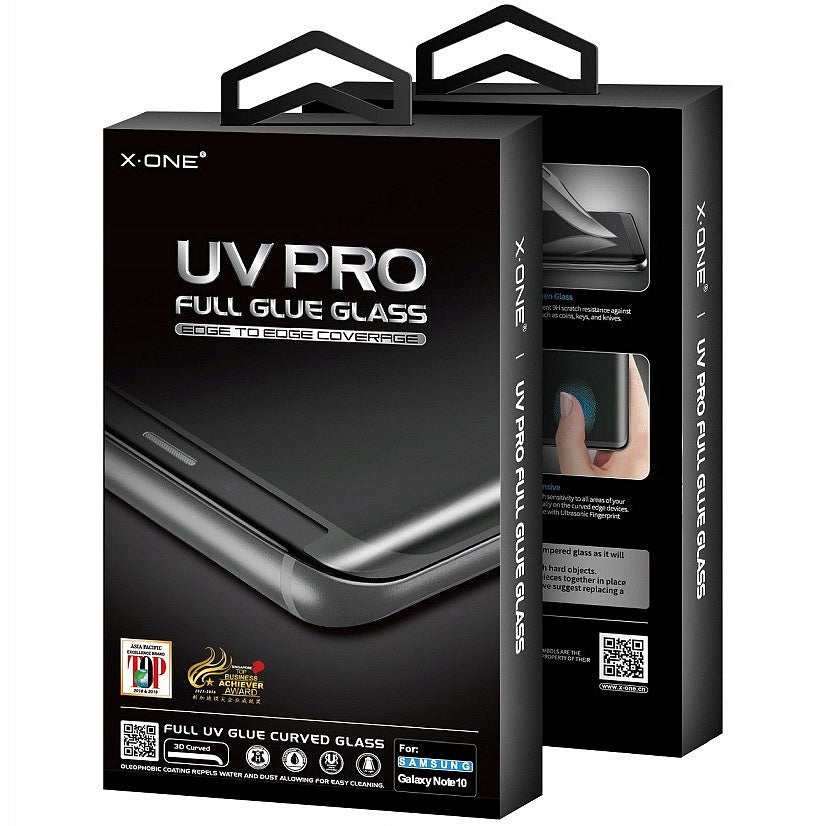 Ochranná fólia na displej X-One pre Samsung Galaxy S21 Ultra 5G G998, Tvrdené sklo, UV lepidlo