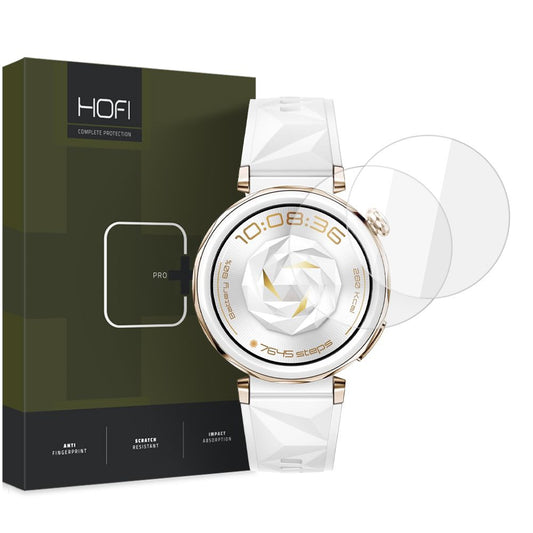HOFI Glass PRO+ Ochranná fólia pre Huawei Watch GT 5 Pro 42 mm, sada 2 ks, ochranné sklo
