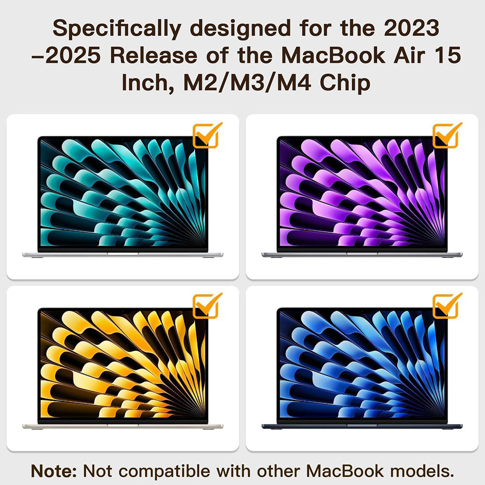 Matná ochranná fólia proti modrému svetlu Techsuit VisionProX pre Apple MacBook Air M3 15inch (2024) / Air M2 15inch (2023), Plastová
