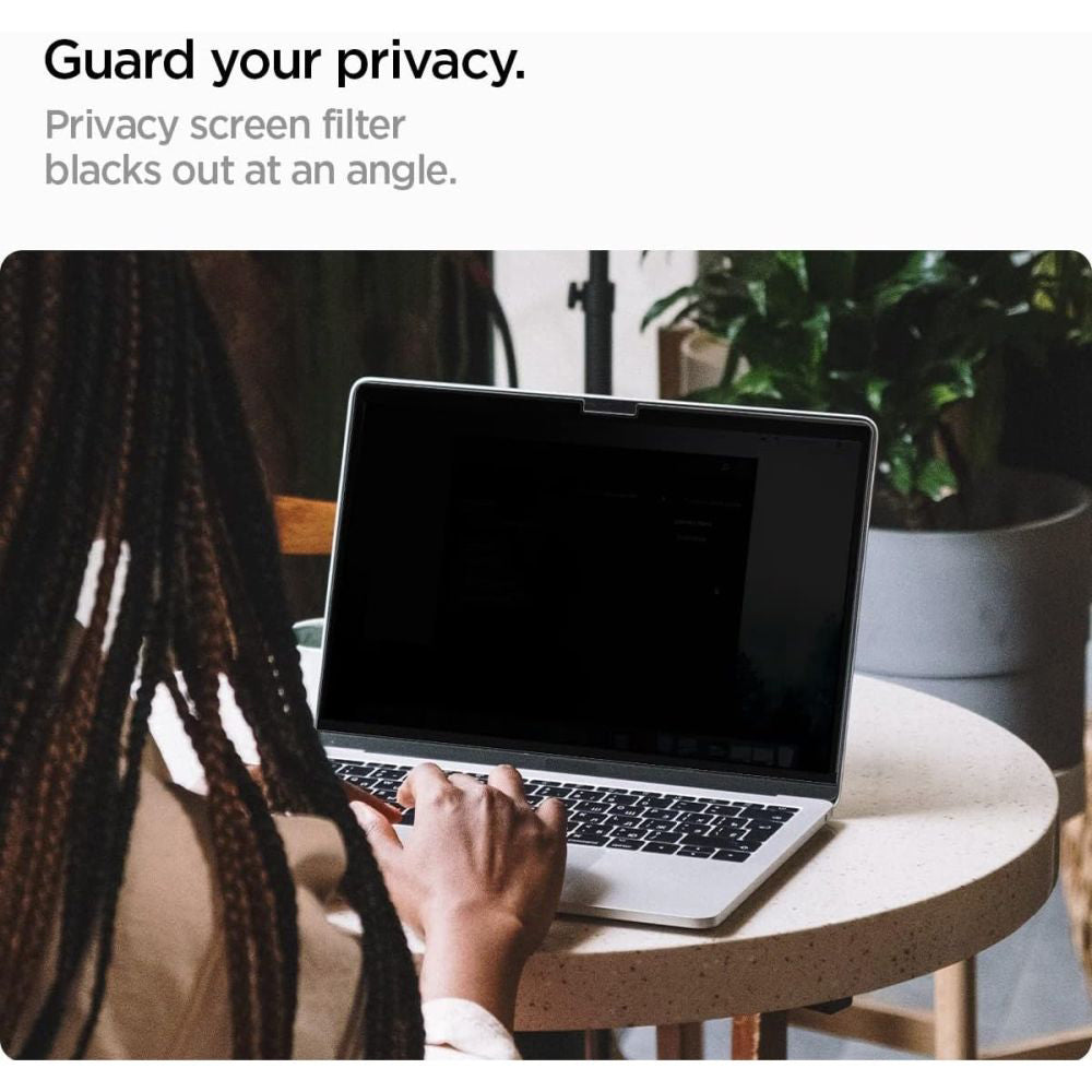 Ochranná fólia na obrazovku Privacy Spigen Safe View Magnetic pre Apple MacBook Pro 14 palcov (2026) / (2025) / (2024) / (2023) / (2022) / (2021), plast AFL06158