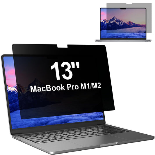 Fólia na ochranu obrazovky Privacy Techsuit VisionProX pre Apple MacBook Pro 13inch (2022) / (2020) / (2019) / (2018) / (2016), Plast.