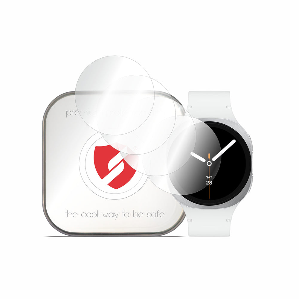 Ochranná fólia Smart Protection Premium Classic pre Samsung Galaxy Watch9 / Watch8 40mm, Sada 4 kusov, Plast