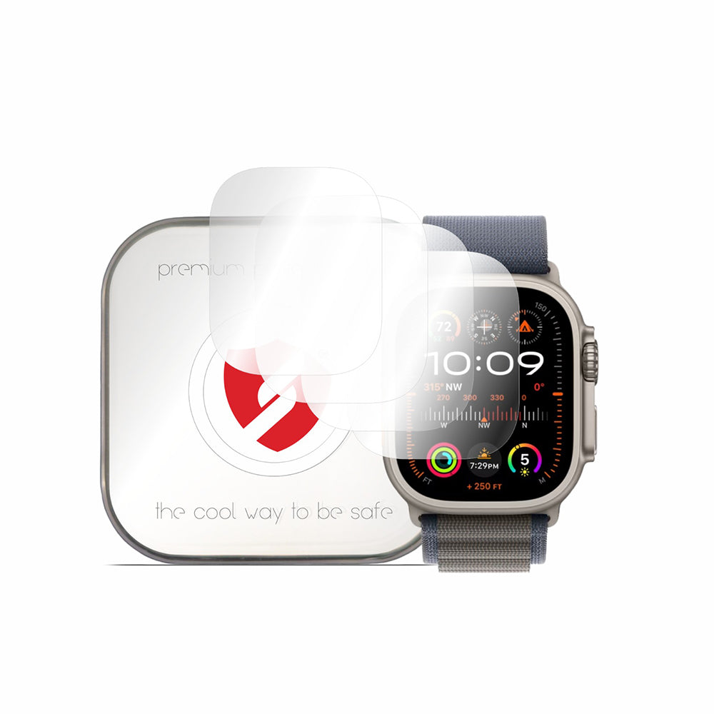 Ochranná fólia Smart Protection Premium Classic pre Apple Watch Ultra Series, Sada 4 kusov, Plast