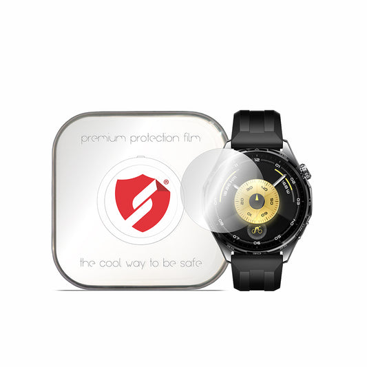 Ochranná fólia Smart Protection Premium Classic pre Huawei Watch GT 6 46mm, Sada 4 kusov, Plast