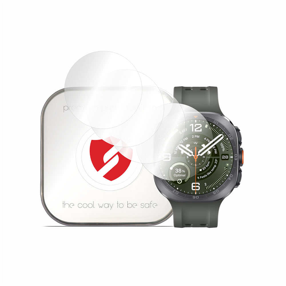 Ochranná fólia Smart Protection Premium Classic pre Samsung Galaxy Watch Ultra2, plast, sada 4 kusy