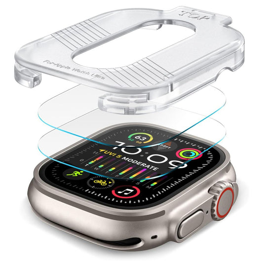 Sada ochranných fólií Tech-Protect Supreme pre Apple Watch Ultra Series, sada 2 ks, ochrana skla