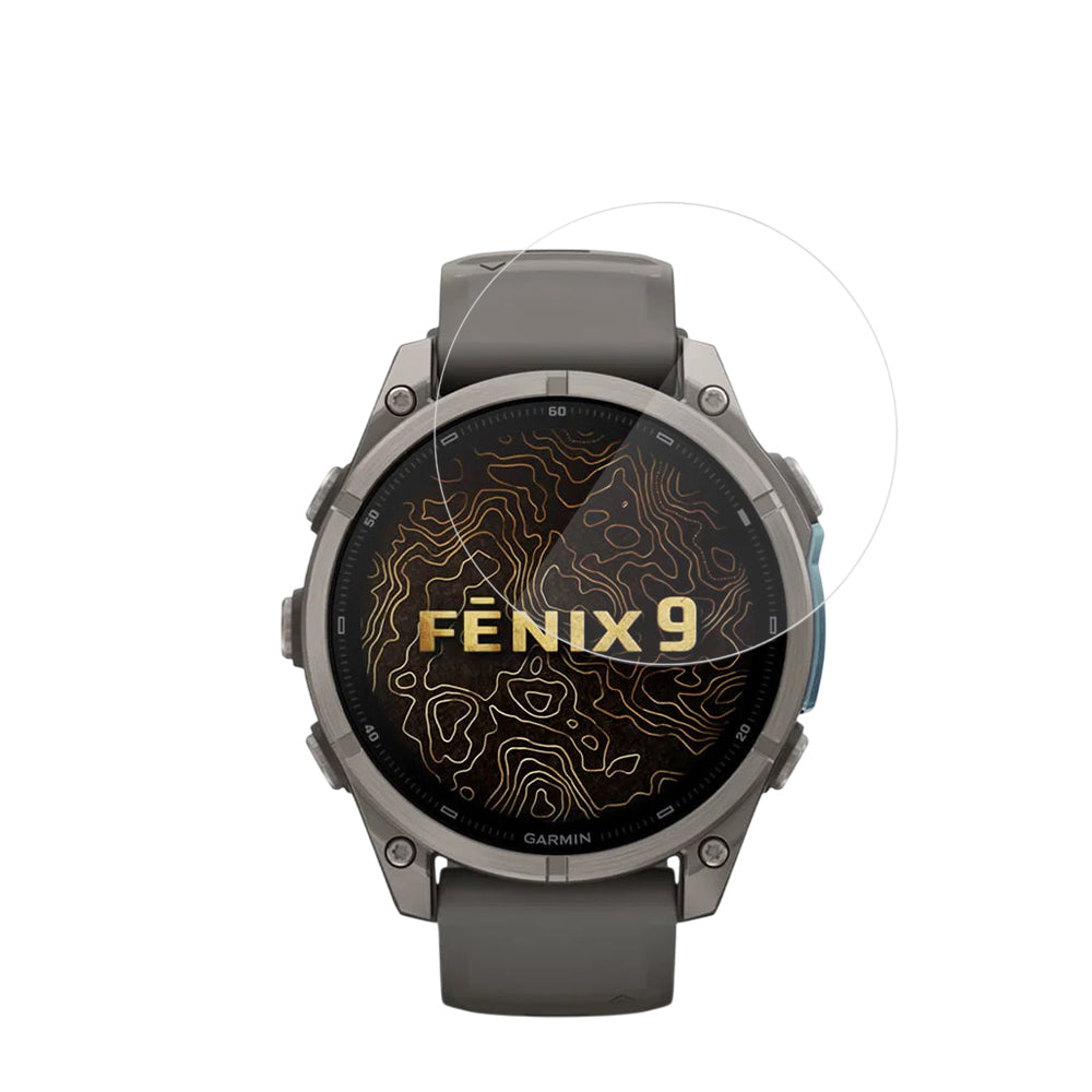 Ochranná fólia Techsuit Nano Flex pre Garmin Fenix 9 Pro 47mm / Fenix 9 47mm, Sada 2 kusov, Plast, Čierna