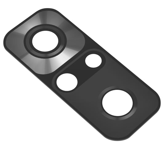 Sklo zadného fotoaparátu Xiaomi Redmi Note 10 Pro, strieborné