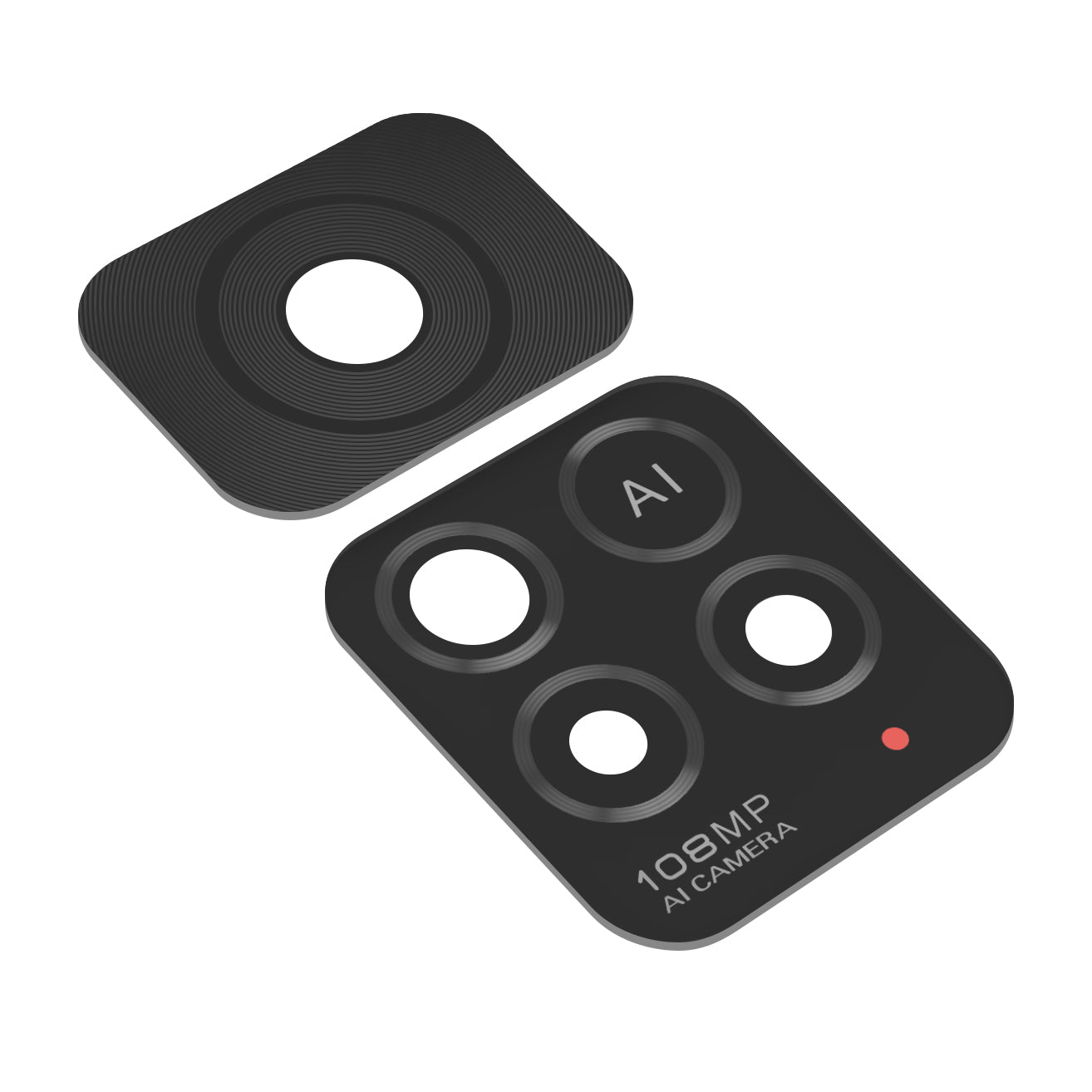 Sklo na zadný fotoaparát Xiaomi Redmi Note 11 Pro 5G, čierne