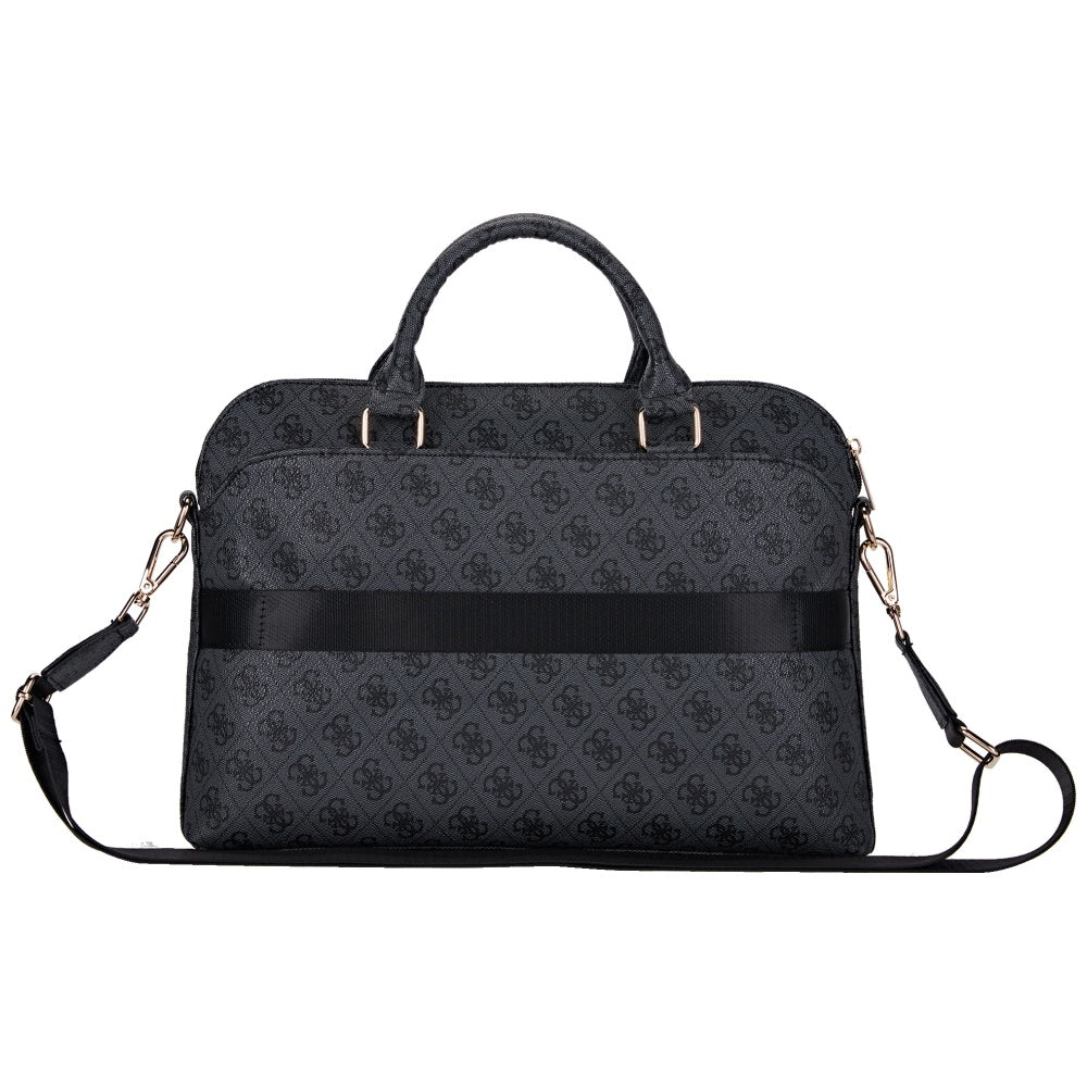 Taška Guess 4G Triangle Logo pre Laptop 15inch, Čierna