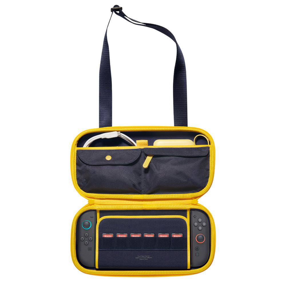 Taška na ochranu konzoly Spigen Nano Pop Pro pre Nintendo Switch 2, Tmavomodrá
