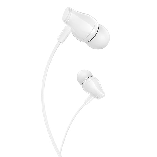 Handsfree 3,5 mm slúchadlá BM61 Wanderer, biele
